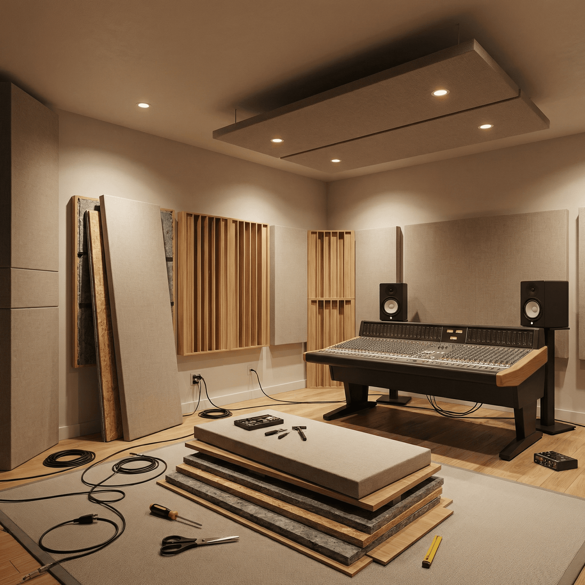 Thi Công Phòng Thu Âm Chuyên Nghiệp — Quy Trình Thực Tế Từ A Đến Z