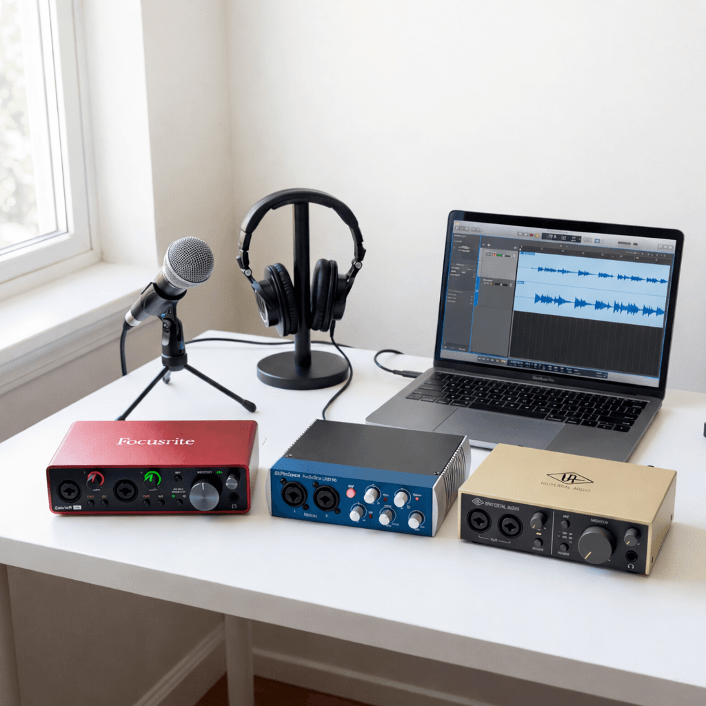 Audio Interface Nào Tốt Cho Người Mới — So Sánh Thực Tế 2026