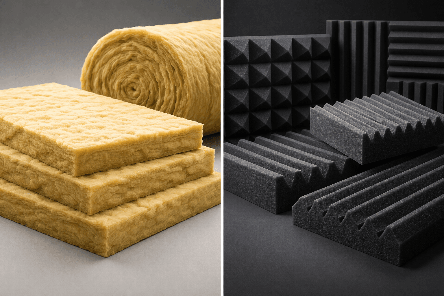 Bông Khoáng vs Mút Tiêu Âm — Dùng Cái Nào Khi Nào?